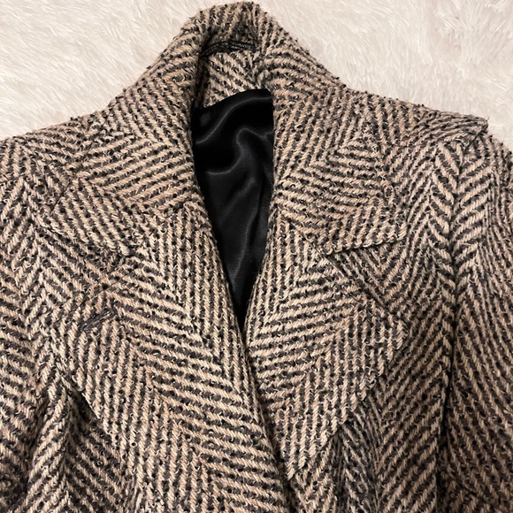 SOLD! Thank you! 🤎Vintage Tweed Wool Coat - Picture 4 of 16